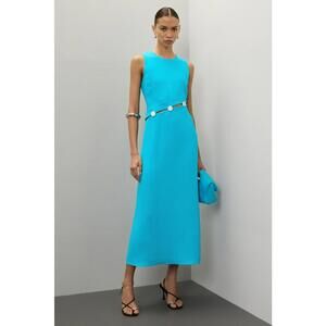 SIMONMILLER Simm Sleeveless Dress Size 8 with Snags & Hole